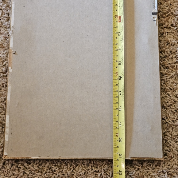 Vintage Ava Freeman Framed Art Print Roses 21x10 in Yard Long - Picture 5 of 6